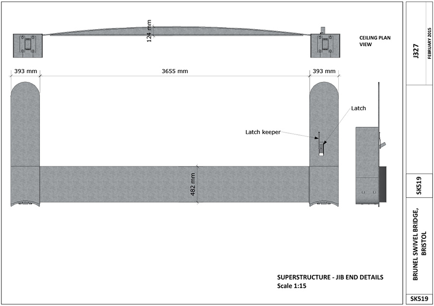 Superstructure Jib End details